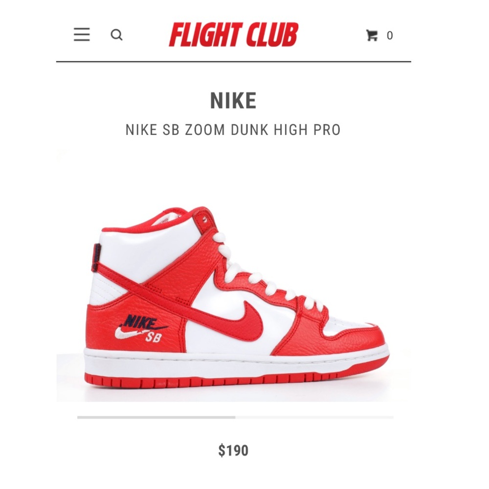 NEW! Nike SB Zoom Dunk High Pro